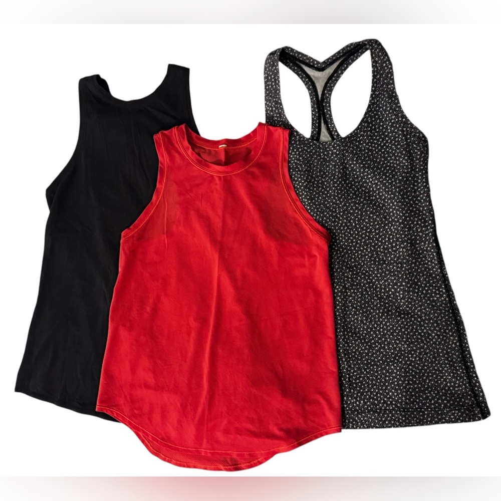 Lululemon size 4 tank top bundle